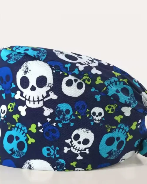Navy Skull Cap (Whatsapp)